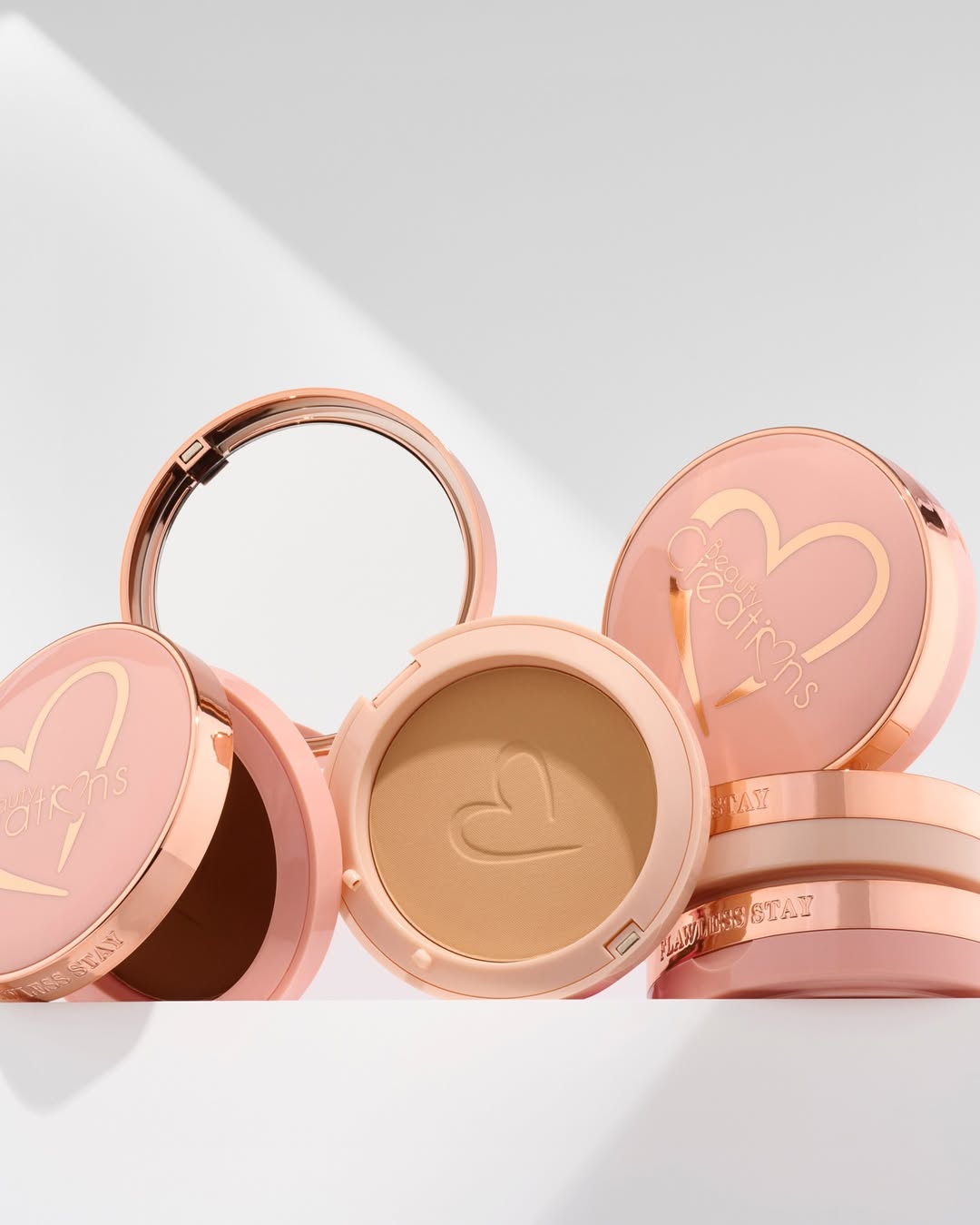 Polvo Compacto Flawless Stay Beauty Creations